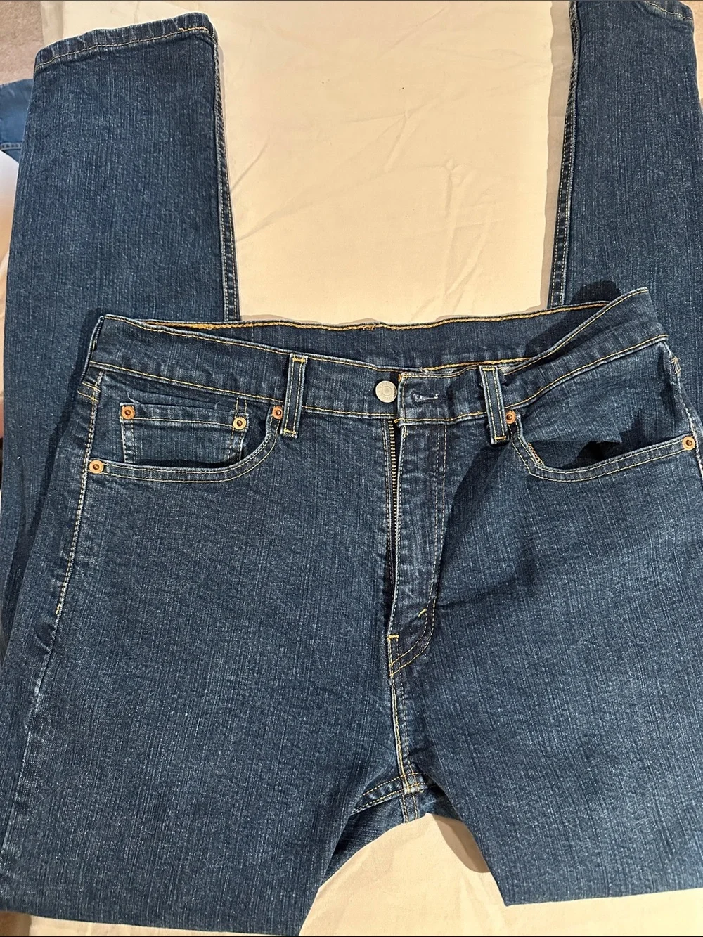 Levi's Men's Indigo Relaxed 505 Denim Jeans